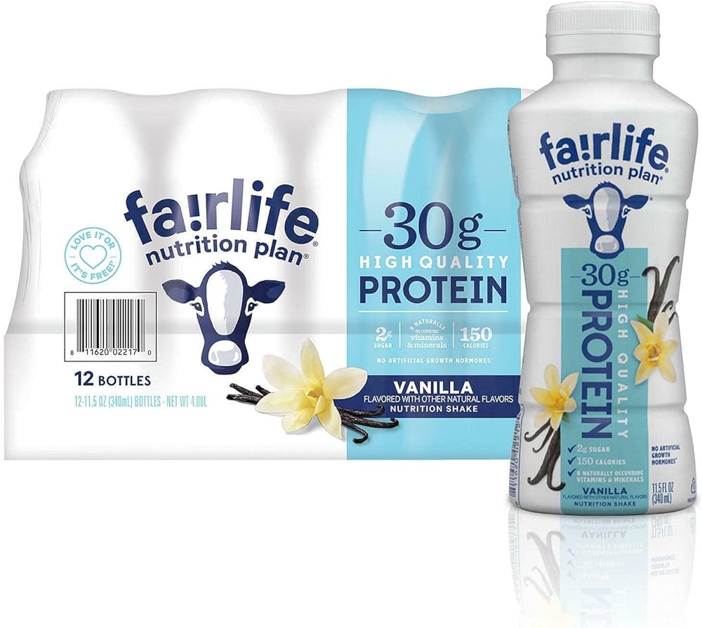 Fairlife Protein Shakes Vanilla