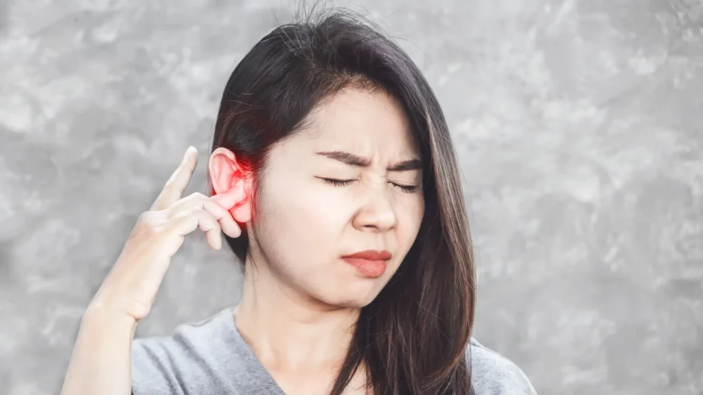 A woman exploring the link between Tinnitus and Dementia.