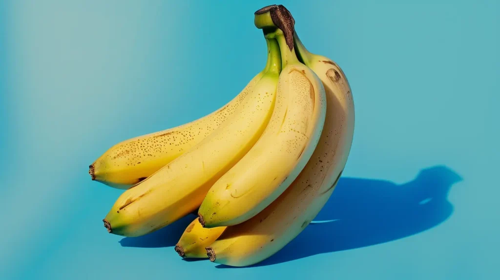 A bunch of ripe bananas. Best Fruits for Muscle Recovery