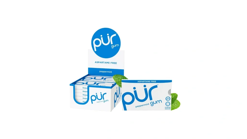 PUR Gum Aspartame Free