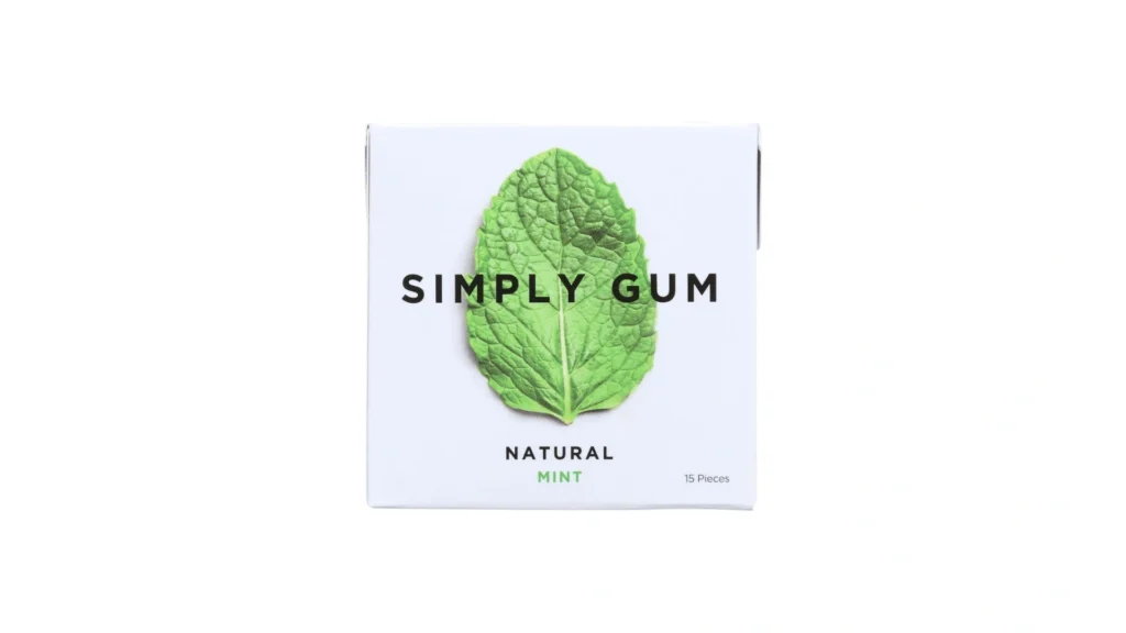 Simply Gum Natural Chewing Gum